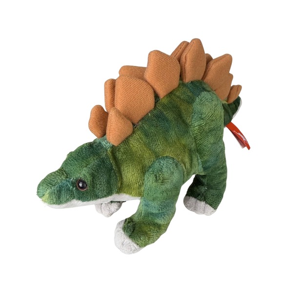 Wild Republic Stegosaurus Dinosaur Plush Spikes Stuffed Animal Toy 10" - Picture 2 of 6